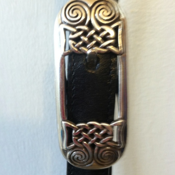 Brighton Belt Reversible Black Brown Leather M  L main image 6
